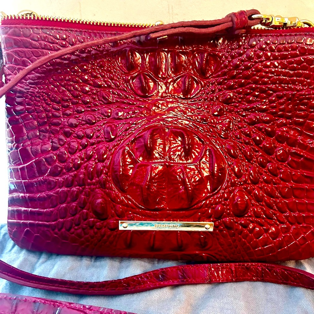 Red Brahmin Perri bag (comes with dust bag)